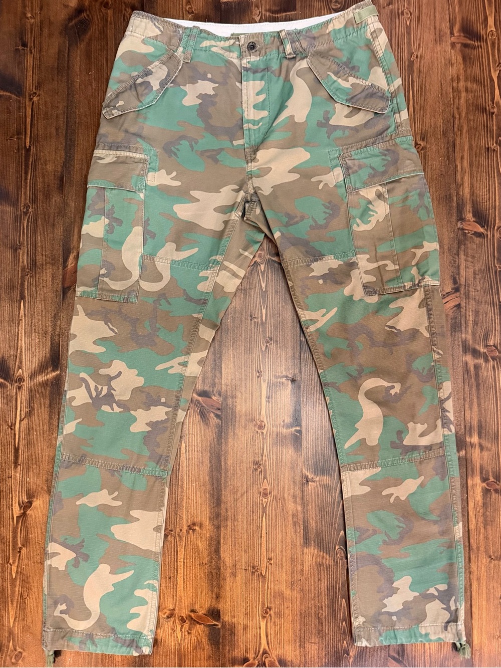 Polo by Ralph Lauren Slim Fit Camo Canvas Cargo Pant